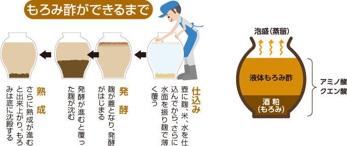 もろみ酢ができるまで